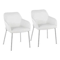 Set Of 2 Daniella Dining Chairs - LumiSource 27 Set Of 2 Daniella Dining Chairs - LumiSource -Baxton Studio Shop GUEST 5507a873 5f33 42f0 a6d2 2eddfbb51ba2