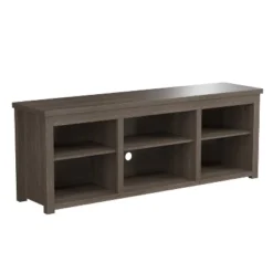 Emma And Oliver Cube Style TV Stand For Up To 80" TV's - 65" Media Console With 6 Open Storage Shelves -Baxton Studio Shop GUEST 559254b3 9499 45db a130 8742ddc532a2