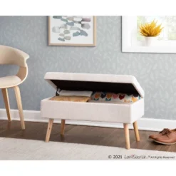 31" Stor Bench - LumiSource -Baxton Studio Shop GUEST 55de2102 ffe5 4ccc 946d 59804e00525c