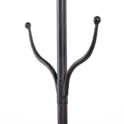 Industrial Metal Coat Rack Black - Olivia & May -Baxton Studio Shop GUEST 5700bcd9 7727 4d77 84fc 72cd61425ba5