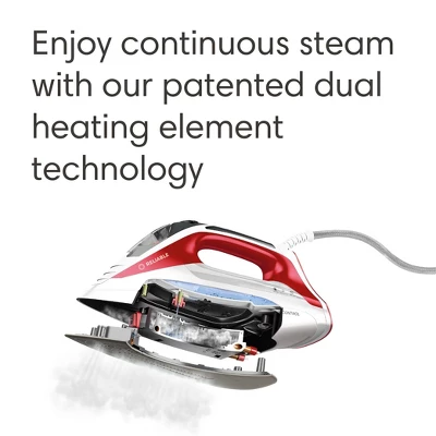 Reliable Corporation Velocity 270IR Auto Control Steam Iron: 1800W, Anodized Aluminum Soleplate, Digital Display, 300ml Tank 4 Reliable Corporation Velocity 270IR Auto Control Steam Iron: 1800W, Anodized Aluminum Soleplate, Digital Display, 300ml Tank - Image 4