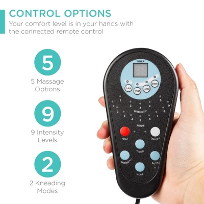 Best Choice Products Faux Leather Electric Massage Recliner Chair W/ Stool Ottoman, Remote Control, 5 Modes 4 Best Choice Products Faux Leather Electric Massage Recliner Chair W/ Stool Ottoman, Remote Control, 5 Modes - Image 4