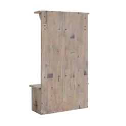 70" Castleton Mango Wood Hall Tree Driftwood - Alaterre Furniture -Baxton Studio Shop GUEST 5843601f 9fc7 486a a155 d8b42d89c677