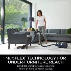 Shark CZ351 Canister Pet Bagless Corded Vacuum Navy/Silver -Baxton Studio Shop GUEST 5893b58b 7755 4223 84b9 2448ddcb13b5