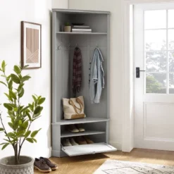 Ellison Corner Hall Tree - Crosley -Baxton Studio Shop GUEST 589c755d 01c0 4c84 a467 2e76ce1e6bf2