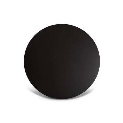 35" Ela Wide Round Wood Dining Table - Baxton Studio 2 35" Ela Wide Round Wood Dining Table - Baxton Studio - Image 2