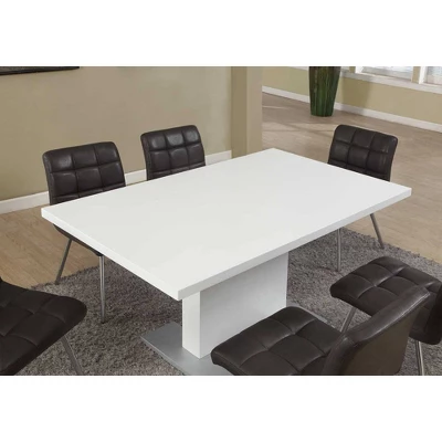 Glossy Dining Table - White - EveryRoom 2 Glossy Dining Table - White - EveryRoom - Image 2