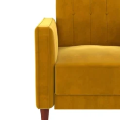 Isabella Tufted Accent Chair Mustard Yellow Velvet - Room & Joy -Baxton Studio Shop GUEST 59c58b2a bed7 4afe ae1e 9f90d13d56e4