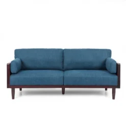 Sofia Mid-Century Modern Upholstered 3 Seater Sofa - Christopher Knight Home -Baxton Studio Shop GUEST 59cd5d99 6ff7 40c0 9b2e 8c3bcc2b9ecd