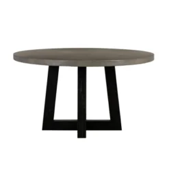 Manchester Modern Concrete And Acacia Round Dining Table Gray - Armen Living 11 Manchester Modern Concrete And Acacia Round Dining Table Gray - Armen Living -Baxton Studio Shop GUEST 59dffc25 6419 40c8 a73e a6788a48be1f