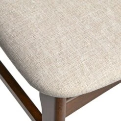 Buylateral Set Of 2 Wave Solid Rubberwood Dining Chairs -Baxton Studio Shop GUEST 59e2ffea 2557 4383 bfde 48bf1ee4bb12