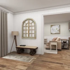 Industrial Wood Bench Brown - Olivia & May -Baxton Studio Shop GUEST 59ea609c e363 4e38 b23a df8020989e1f