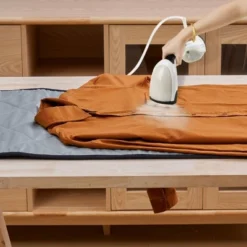 True & Tidy MAT-200 Over The Door Steam And Press Pad: Portable Ironing Mat, Steamer Pad, Foldaway, Gray, 45"x19" -Baxton Studio Shop GUEST 5a0a728d 7aab 4033 a4d5 52351a5f4918