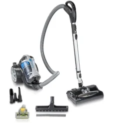 Prolux IFORCE Light Weight Bagless Canister Vacuum Cleaner Hepa Filtration & Power Nozzle