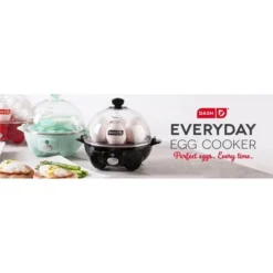 Dash 3-in-1 Everyday 7-Egg Cooker With Omelet Maker And Poaching -Baxton Studio Shop GUEST 5a352886 9343 4af5 b060 5f97e5d8c389