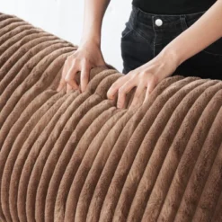 Cloud Modular Sectional Sofa,118" Oversized V Shaped Couch,5 Seater Plush Sofas For Living Room,Covers Washable&Replaceable -Baxton Studio Shop GUEST 5a7ed71c 67fa 43f5 9df1 f886277c2362