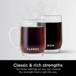 Ninja 12 Cup Programmable Brewer - CE251: Stainless Steel Drip Coffee Maker, 1100W, Glass Carafe, Permanent Filter