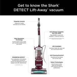 Shark Detect Lift-Away Corded Upright Vacuum With Self-Cleaning Brushroll -Baxton Studio Shop GUEST 5c09f23d 217a 4f97 a913 fb26c340a002