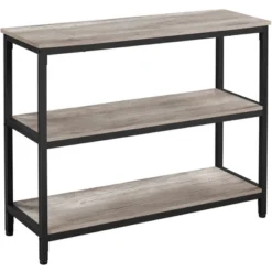 Yaheetech Vintage Sofa Table Industrial Console Table For Entryway/Living Room -Baxton Studio Shop GUEST 5c953d99 dbb7 40c6 bc09 714653cec579