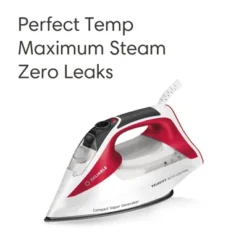 Reliable Corporation Velocity 270IR Auto Control Steam Iron: 1800W, Anodized Aluminum Soleplate, Digital Display, 300ml Tank 11 Reliable Corporation Velocity 270IR Auto Control Steam Iron: 1800W, Anodized Aluminum Soleplate, Digital Display, 300ml Tank -Baxton Studio Shop GUEST 5ca56b6b a761 48a4 9875 d3e50bf1ef7e