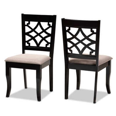 Set Of 2 Dining Chair - Baxton Studio 8 Set Of 2 Dining Chair - Baxton Studio - Image 8