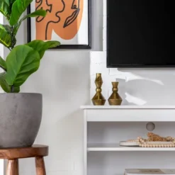 Modern Contemporary Simple Wood Storage Console TV Stand For TVs Up To 65" - Saracina Home 20 Modern Contemporary Simple Wood Storage Console TV Stand For TVs Up To 65" - Saracina Home -Baxton Studio Shop GUEST 5d33ce91 88d1 4797 bd70 3bbe4e080c85