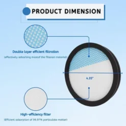 Nispira A32SV720N Vacuum Filter Replacement For Ryobi Cordless Stick Vacuum PBLSV716K PBLSV716B PBLSV717K Hoover ONEPWR Emerge BH53600. 12 Packs -Baxton Studio Shop GUEST 5d549df5 e56c 4041 8899 110ee8b022eb