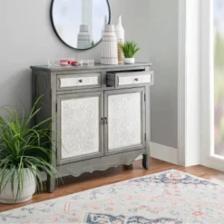 Duncan Cabinet Console Table - Powell -Baxton Studio Shop GUEST 5d75a045 e196 45f5 9e74 3efdedd5cf83