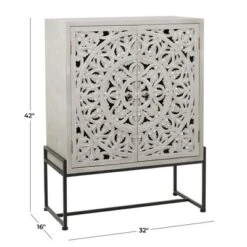 42" X 30" Traditional Wood Cabinet - Olivia & May -Baxton Studio Shop GUEST 5dd9208b 6a7d 4c7d 9b7a 554ba0617018