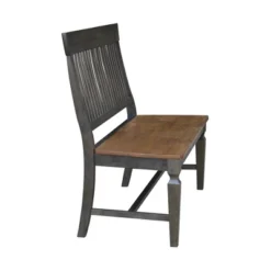 Vista Slatback Bench Hickory Brown - International Concepts 7 Vista Slatback Bench Hickory Brown - International Concepts -Baxton Studio Shop GUEST 5de9d338 4392 4e85 8b09 d8b8983df10d