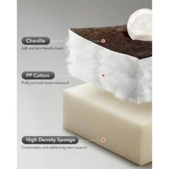 Rocking Recliner Chair,360° Swivel Rocker Chair For Living Room,Upholstered Fabric Glider Chair With Side Pockets Deep Seat, For Living Room, Bedroom -Baxton Studio Shop GUEST 5deb7925 8faf 4b16 bf7e 63339e0eb86b