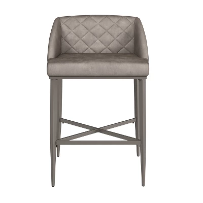 Set Of 2 Phoenix Non Swivel Counter Height Barstool Gray - Hillsdale Furniture 6 Set Of 2 Phoenix Non Swivel Counter Height Barstool Gray - Hillsdale Furniture - Image 6