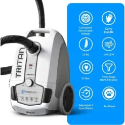 Prolux Tritan Canister Vacuum HEPA Sealed Hard Floor Vacuum -Baxton Studio Shop GUEST 5e952ca8 bce1 4c18 b220 2a532a91d731