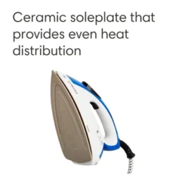 Reliable Corporation Maven 125IS 1L Home Ironing Station: Ceramic Soleplate, Digital Display, Vertical Steam, 1500W, Auto Shut-Off -Baxton Studio Shop GUEST 5e9ecb71 66a9 4816 a474 9404e94aee58