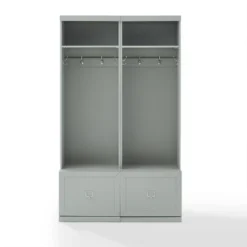 2pc Harper Entryway Set With 2 Hall Trees Gray - Crosley -Baxton Studio Shop GUEST 5eafa264 f76e 460c aa60 5d45645cb731