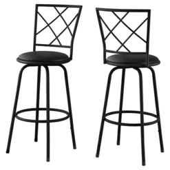 Set Of 2 Metal Armless Barstool - EveryRoom -Baxton Studio Shop GUEST 5eddd794 3e67 4710 adf5 4837e84f4978