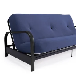 Full Axton Metal Arm Futon Frame With Mattress - Room & Joy -Baxton Studio Shop GUEST 5f4d19ec 02f6 478d b11c 542a58db0bf0
