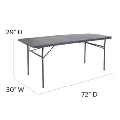 Emma And Oliver 6-Foot Bi-Fold Plastic Banquet And Event Folding Table With Handle 18 Emma And Oliver 6-Foot Bi-Fold Plastic Banquet And Event Folding Table With Handle -Baxton Studio Shop GUEST 5f837a61 d919 4adc bb21 4bb48201597b