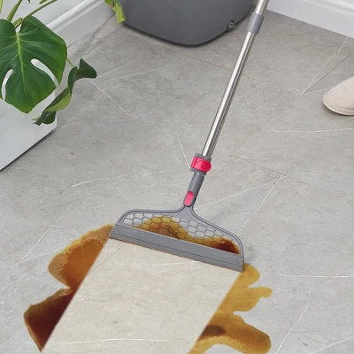 True & Tidy TrueClean Spin Mop & Bucket System With Silicone Sweeper 13 True & Tidy TrueClean Spin Mop & Bucket System With Silicone Sweeper - Image 13