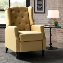 Valentin Manual Recliner | Karat Home -Baxton Studio Shop GUEST 60fd3534 8b82 461f 982d 79c673367959