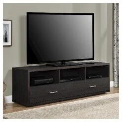 Red Creek TV Stand For TVs Up To 70" - Room & Joy 10 Red Creek TV Stand For TVs Up To 70" - Room & Joy -Baxton Studio Shop GUEST 624104e0 7156 4259 a64e 3f66d08686c4