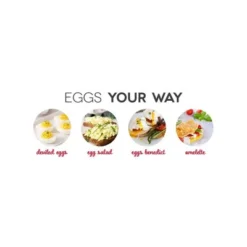 Dash 3-in-1 Everyday 7-Egg Cooker With Omelet Maker And Poaching -Baxton Studio Shop GUEST 627ab8ee c7c1 48c0 85be 82d589f1b0da