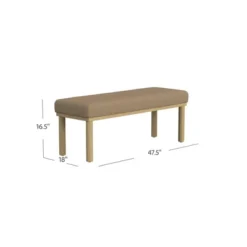 Oslo Bench - HomePop 14 Oslo Bench - HomePop -Baxton Studio Shop GUEST 62cb4771 da6e 4f58 b30f b7814531ebdd