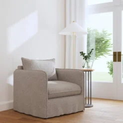 Berea Chair In Boucle - Threshold™ -Baxton Studio Shop GUEST 6304053c e4e7 4e89 8245 6d3312fe5ec0