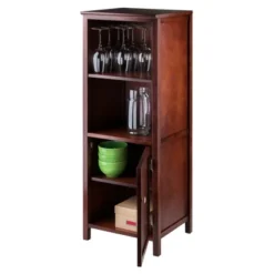 Brooke Jelly Cupboard With 2 Shelves And Door Wood/Espresso - Winsome 10 Brooke Jelly Cupboard With 2 Shelves And Door Wood/Espresso - Winsome -Baxton Studio Shop GUEST 631a55d8 3fc4 47bc 8f77 df398bff4cdd