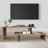 Constance 180° Rotation And Wide Extension Length From 55" To 107" TV Stand For TVs Up To 88"-The Pop Maison
