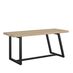 Palomino Asymmetrical Entryway Bench - Novogratz -Baxton Studio Shop GUEST 63b48c9d a708 4a95 9d13 c620fa6ed139