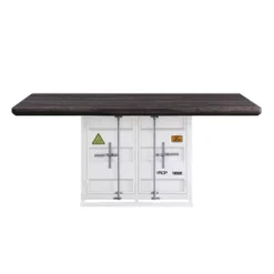 66" Cargo Dining Table - Acme Furniture -Baxton Studio Shop GUEST 647c02c1 aeca 4c1b a7bd d648c7334def