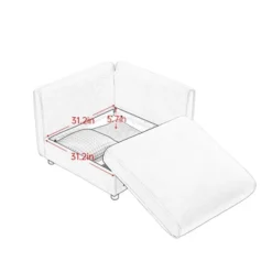 Modular Sectional Sofa With Storage, Extra Large U Shaped Sectional Couch For Living Room, Convertible Modular Sofa Couch With Storage Ottoman 21 Modular Sectional Sofa With Storage, Extra Large U Shaped Sectional Couch For Living Room, Convertible Modular Sofa Couch With Storage Ottoman -Baxton Studio Shop GUEST 65e8b0ee 8164 4ad2 b13b da96dd349bcd