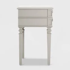 Irving Side Table With 2 Drawers Gray - Finch 13 Irving Side Table With 2 Drawers Gray - Finch -Baxton Studio Shop GUEST 66b5d673 c34c 4d61 bc60 cbc67dde5f42